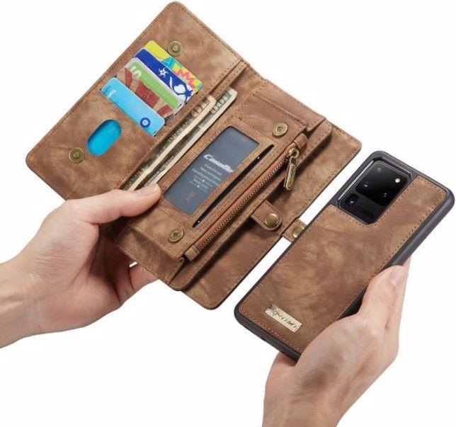 Immagine prodotto Caseme Portafoglio in pelle con copertura in plastica (Samsung Galaxy S20 Ultra)