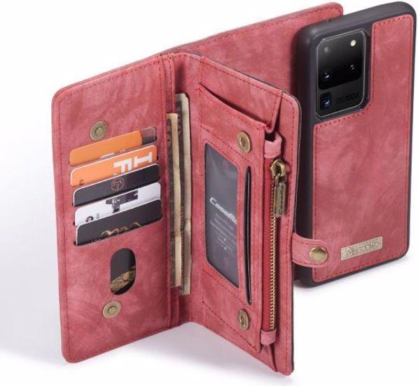 Produktbild Caseme Leder Portemonnaie mit Plastik Hülle (Samsung Galaxy S20 Ultra)