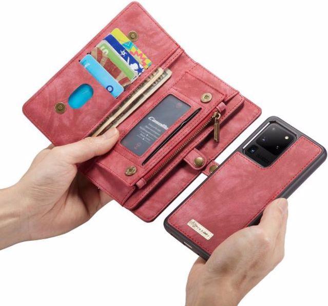 Produktbild Caseme Leder Portemonnaie mit Plastik Hülle (Samsung Galaxy S20 Ultra)