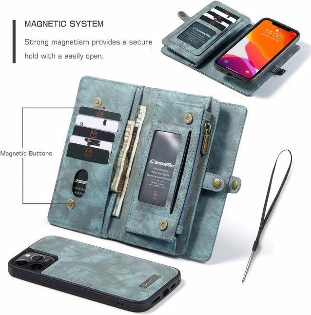 Produktbild Caseme Leder Portemonnaie mit Plastik Hülle (Apple iPhone 12 Pro Max)