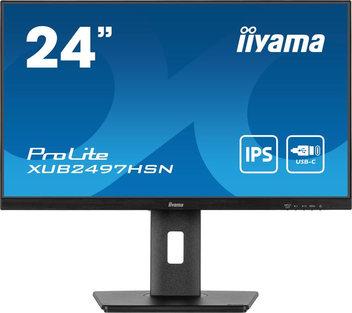 iiyama 24" IPS FHD 4ms USB-C HDMI (1920 x 1080 pixels, 24")