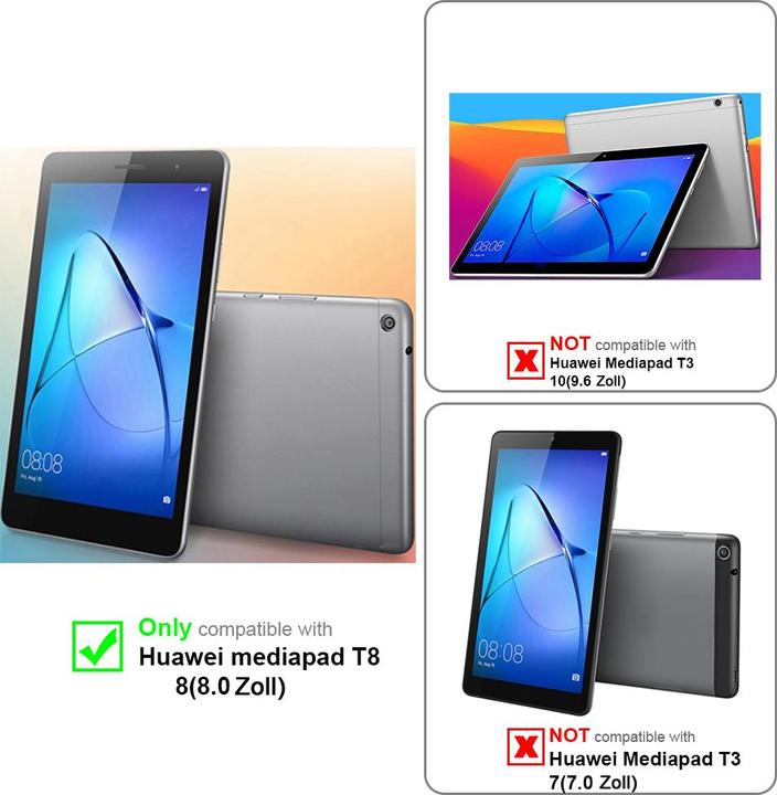 Image du produit Cadorabo verre de protection de l'écran (1 pièce(s), MediaPad T3 8)