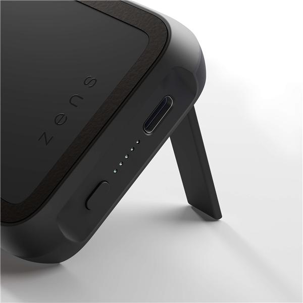 Productafbeelding Zens Powerbank Serie Magnetisch Enkelvoudig met Kickstand Magsafe 10000mAh (10000 mAh, 0 W, 37 Wh)
