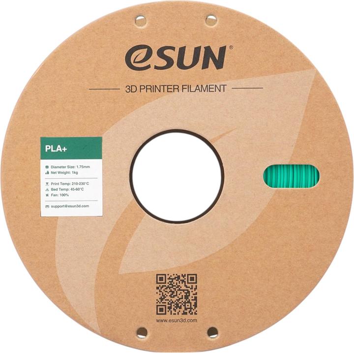 Immagine prodotto eSUN PLA+ Jade Grün Filament 1.75mm 1Kg (PLA+, 1.75 mm, 1000 g, Verde)