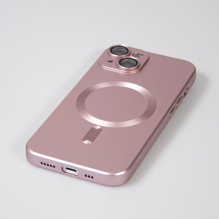Immagine prodotto PhoneLook Cover in gomma morbida con vetro di protezione della fotocamera MagSafe (Apple iPhone 14)