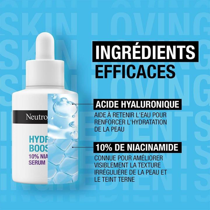 Actual product image Neutrogena Hydro Boost Serum with Niacinamide (30 ml)