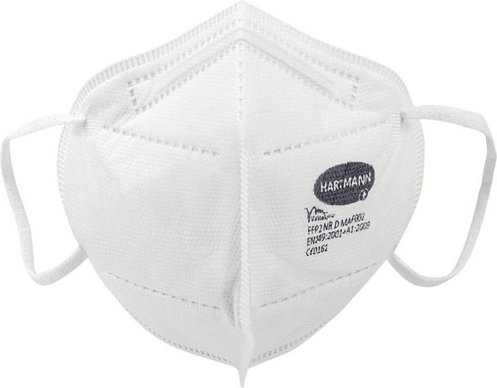 Actual product image Foliodress Mask FFP2 Loop white (50 pcs) (FFP2, 50 x)
