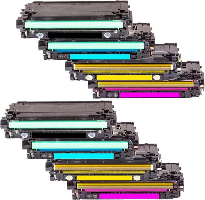 Actual product image Hermex Compatible toner for HP Color LaserJet Enterprise M552dn (M, FC, Y, C)