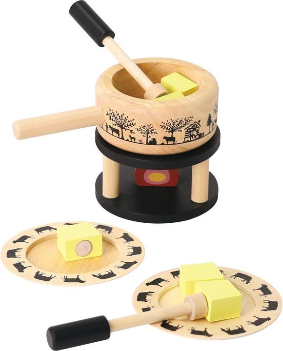 Produktbild Spielba Fondue Set mit Teller und Gabel
