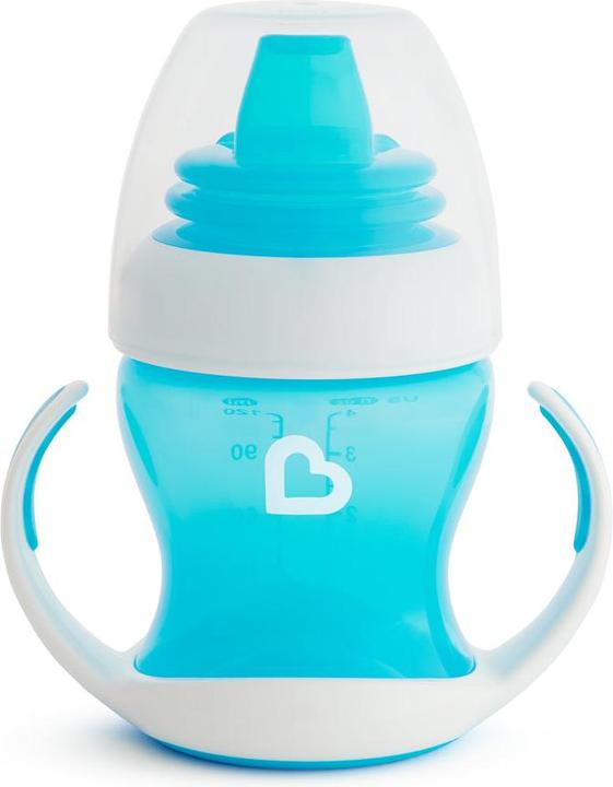 Actual product image Munchkin Gentle Transition Trainer Cup, 4m+, 118ml, blue, 012549WWW (118 ml)
