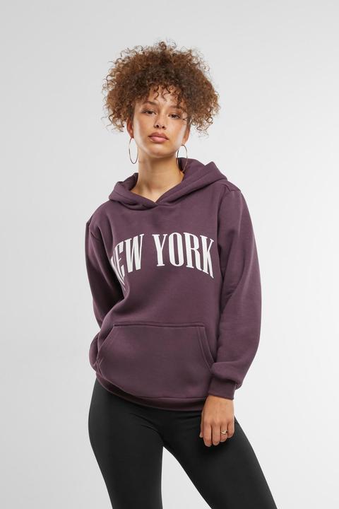 Actual product image Miss Tee New York Ladies Fluffy Hoody - 178529 (M)