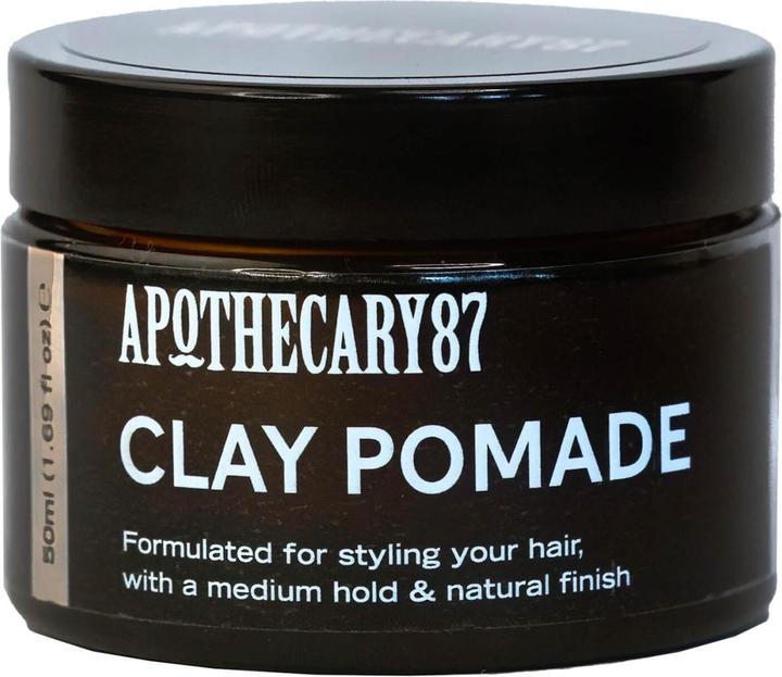 Apothecary87 Apothecary 87 - Clay Pomade 50ml (Haarpomade, 50 ml)