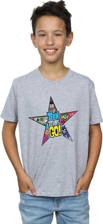 Produktbild Teen Titans Go Star Logo TShirt Jungen (140, 146)