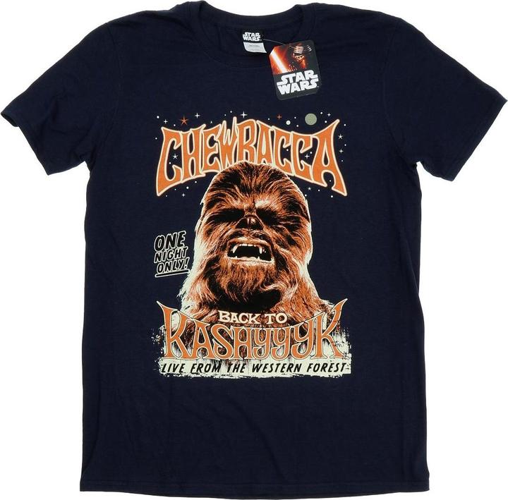 Star Wars Chewbacca Rock Poster TShirt (XXL)