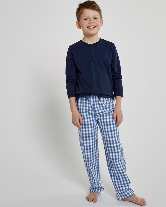 Produktbild La Redoute Collections Schlafanzug mit karierter Hose (140)