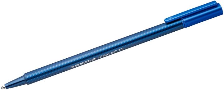 Produktbild Staedtler Kugelschreiber triplus ball 437 XB, blau (Blau, 1 x)