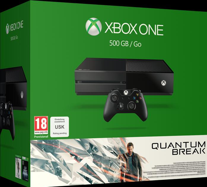 Microsoft Xbox One Quantum Break Édition spéciale, 500 Go