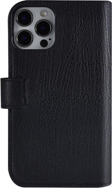 Actual product image Pierre Cardin Case iPhone 13 Pro - Genuine leather book case black & 9 card slots No.289 (Apple iPhone 13 Pro)