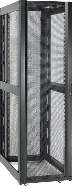 Actual product image APC NetShelter SX 48U 600mm Wide x 1070mm Deep Enclosure Without Sides Without Doors Black (48 RU, 19 inch rack)