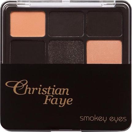 Actual product image Christian Faye Smokey Eyes Eyeshadow Palette 1 Pc