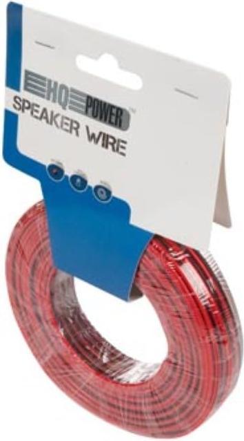Actual product image Cables SPEAKER WIRE - RED/BLACK - 2 x 0.75 mm² - 25 m (25 m, 0.75 mm²)