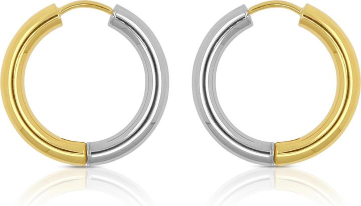 Muau Creolen (750/18K Gelbgold)