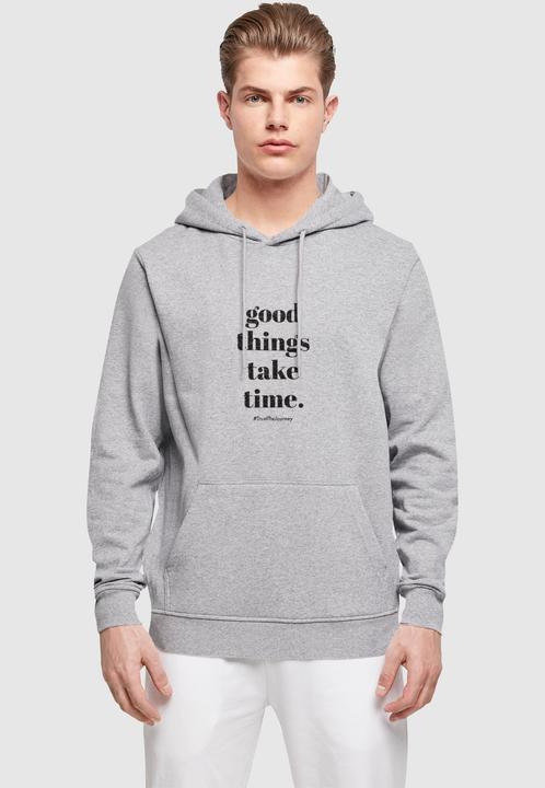 Immagine prodotto Merchcode Le cose belle richiedono tempo - Felpa con cappuccio Basic - 116825 (M)