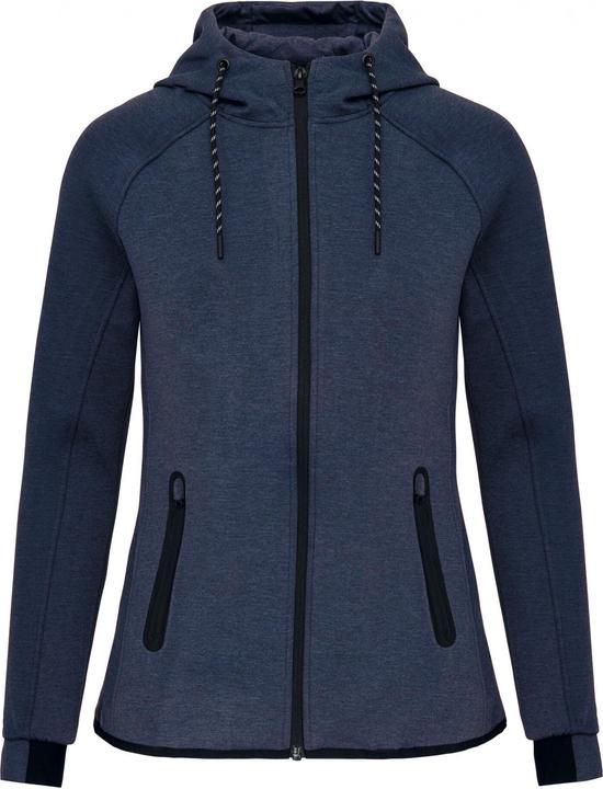 Proact Sweatshirt zipper mit kapuze Damen