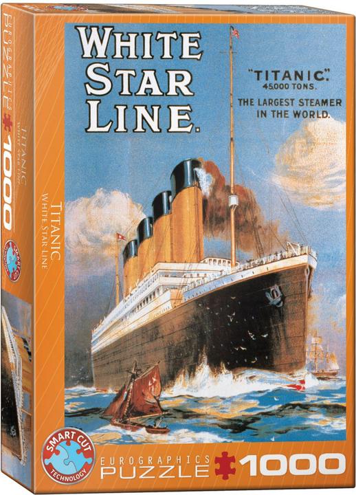Eurographics Titanic White Star Line (1000 Teile)