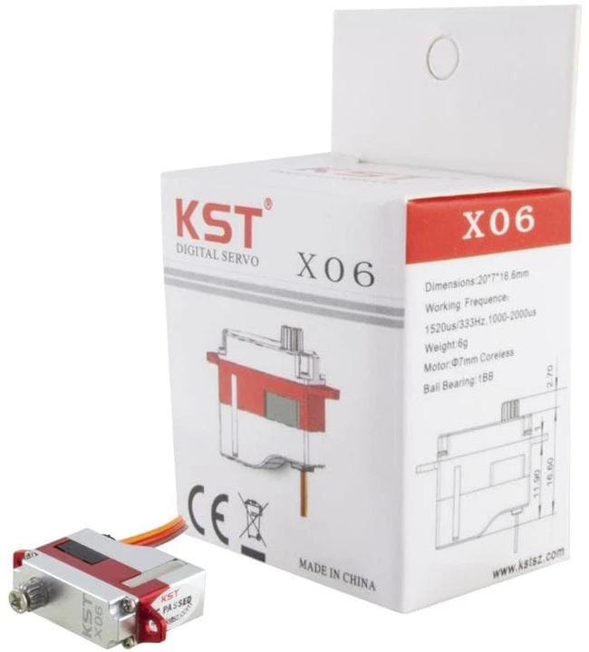 Image du produit KST Servo X06 Digital HV, boîte de vitesses en métal