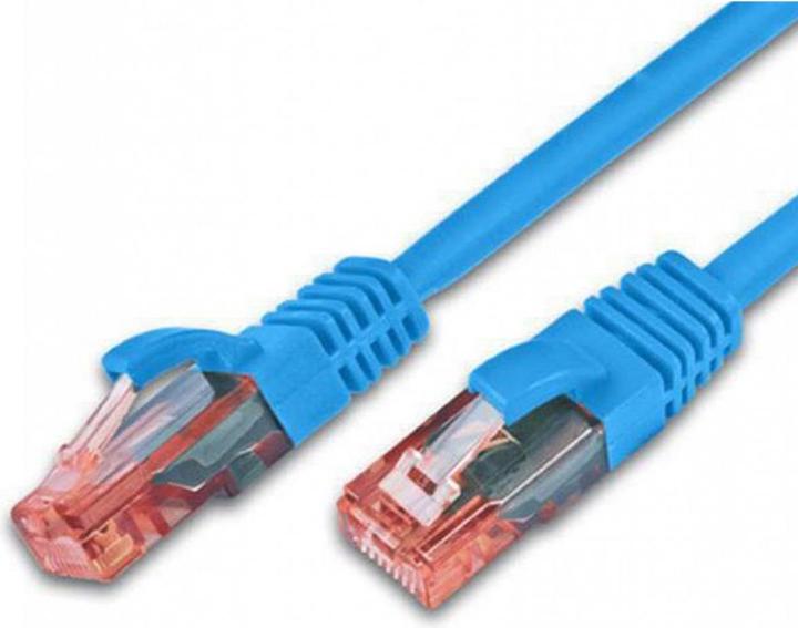 Wirewin Patchkabel: UTP 10m blau (U/UTP, CAT6, 10 m)