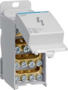 Image du produit Hager HAG KJ02CN Bloc de distribution 160A fermé,1 pôle