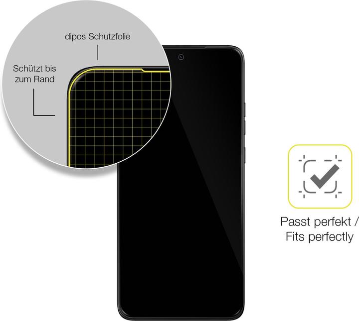 Produktbild Dipos 3D Full Cover Schutzfolie (1 Stück, Motorola ThinkPhone 25)