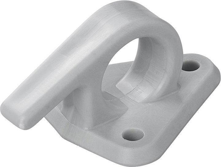Produktbild ProPlus Planenhaken Kunststoff mit Öse 48x45mm 5 Stck im Blister (4.5 x 6.5 cm)