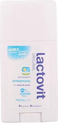 Actual product image Lactovit Original Extra 0% Effective Stick 60ml Deodorant (Stick, 60 ml)