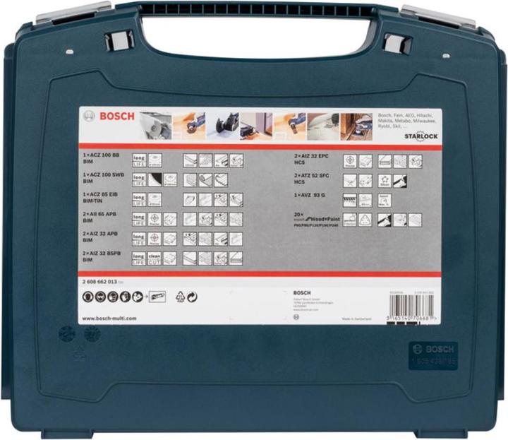 Produktbild Bosch Professional Zubehör 34tlg. i-BOXX Pro-Set Innenausbau. Für oszillierende Multifunktionswerkzeuge