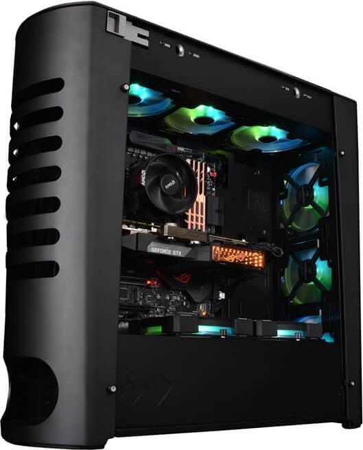 Image du produit In Win Boîtier|915|Tour|Non inclus dans la croyance|ATX|EATX|MicroATX|MiniITX|Couleur Noir|915BLACK (mATX, Mini-ITX, ATX, E-ATX)