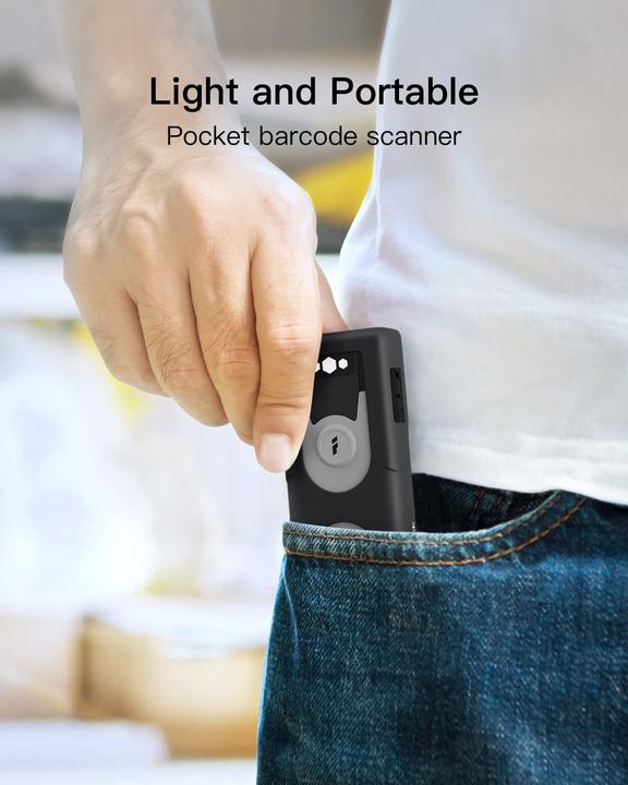 Produktbild Inateck Barcodescanner 43 gray (BCST-43 gray)