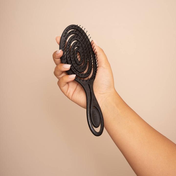 Immagine prodotto VBEAUTY Capelli - Spazzola di paglia BIO Detangler Dimensione da Viaggio Nero