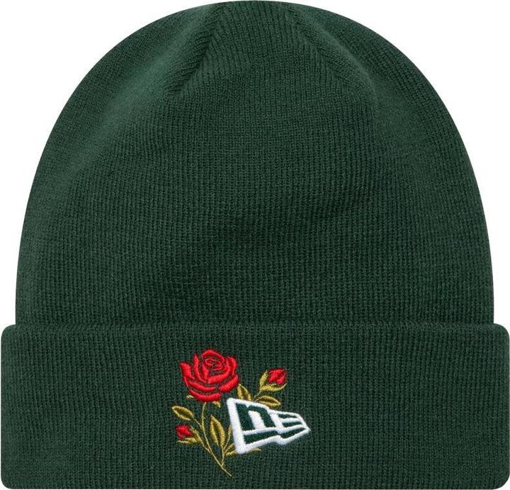 Actual product image New Era Strickmütze mit Rosen-Symbol und Bündchen