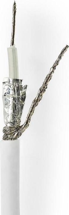 Produktbild Nedis Koaxialkabel - RG58CU - 25,0 m - Geschenkbox - Rolle - Weiss (Antennenkabel)
