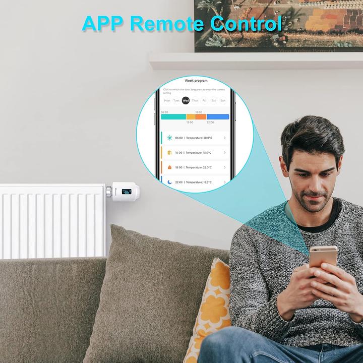 Produktbild Salcar Smartes Heizkörperthermostat-Set