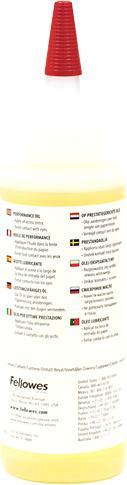 Actual product image Fellowes Special oil for document shredders 120 ml (Particle cut)