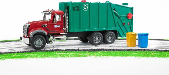 Actual product image Bruder Mack Granite Garbage Truck