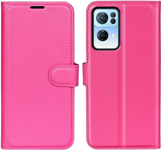 Actual product image MU Classic Litchi Leather Bookcover Series (Oppo Reno 7 Pro 5G)