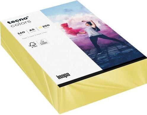Produktbild Inapa Farbiges Papier tecno A5 Recycled 160 g/m² Creme (160 g/m², 250 x, A5)