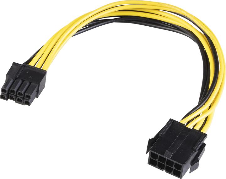 Produktbild Akasa 12V ATX 8 Pin zu 6+2 Pin PCIe-Kabel