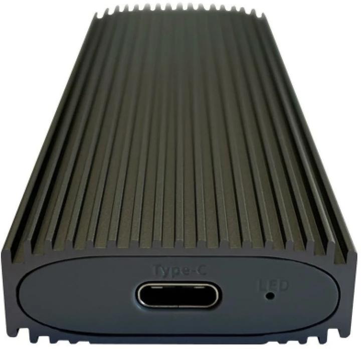 Actual product image LC-Power USB3.2 LC-M2-C-NVME-3 f. M.2 SSD drive enclosure (M.2)