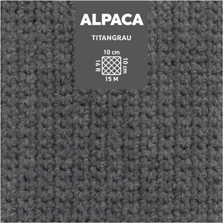 Actual product image Myboshi Alpaca 50g Fb. 694 Titangrau (90 m)