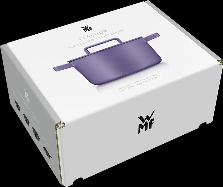 Produktbild WMF Flavour Bräter, 24 cm, Violet (24 cm, Bräter + Schmortopf, Gusseisen)